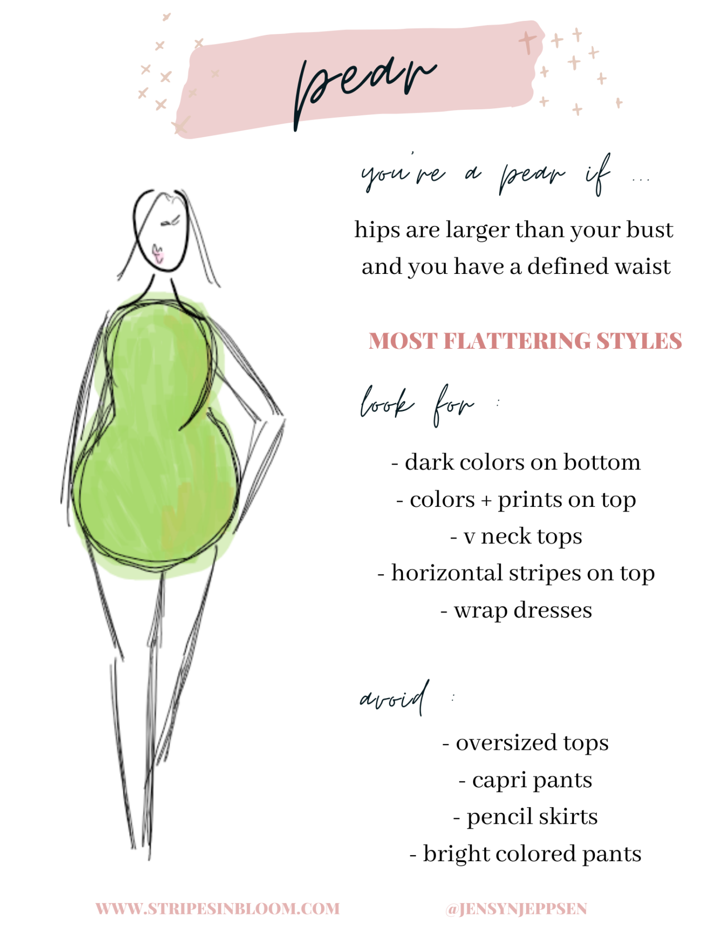 DRESS YOUR BODY TYPE - Stripes in Bloom
