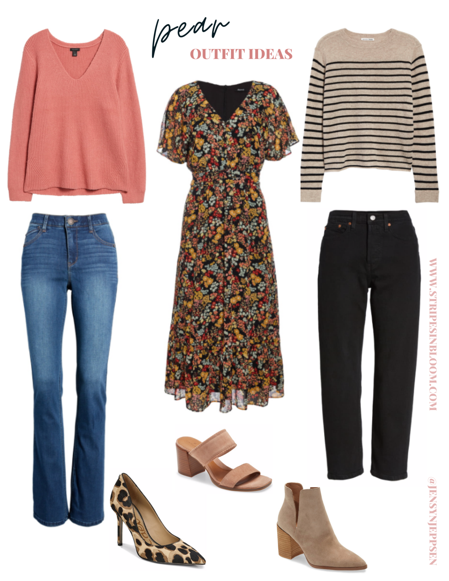 DRESS YOUR BODY TYPE - Stripes in Bloom
